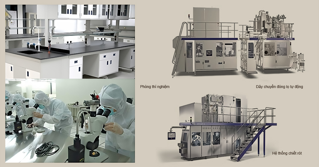 Nhà máy chế biến tổ yến sào