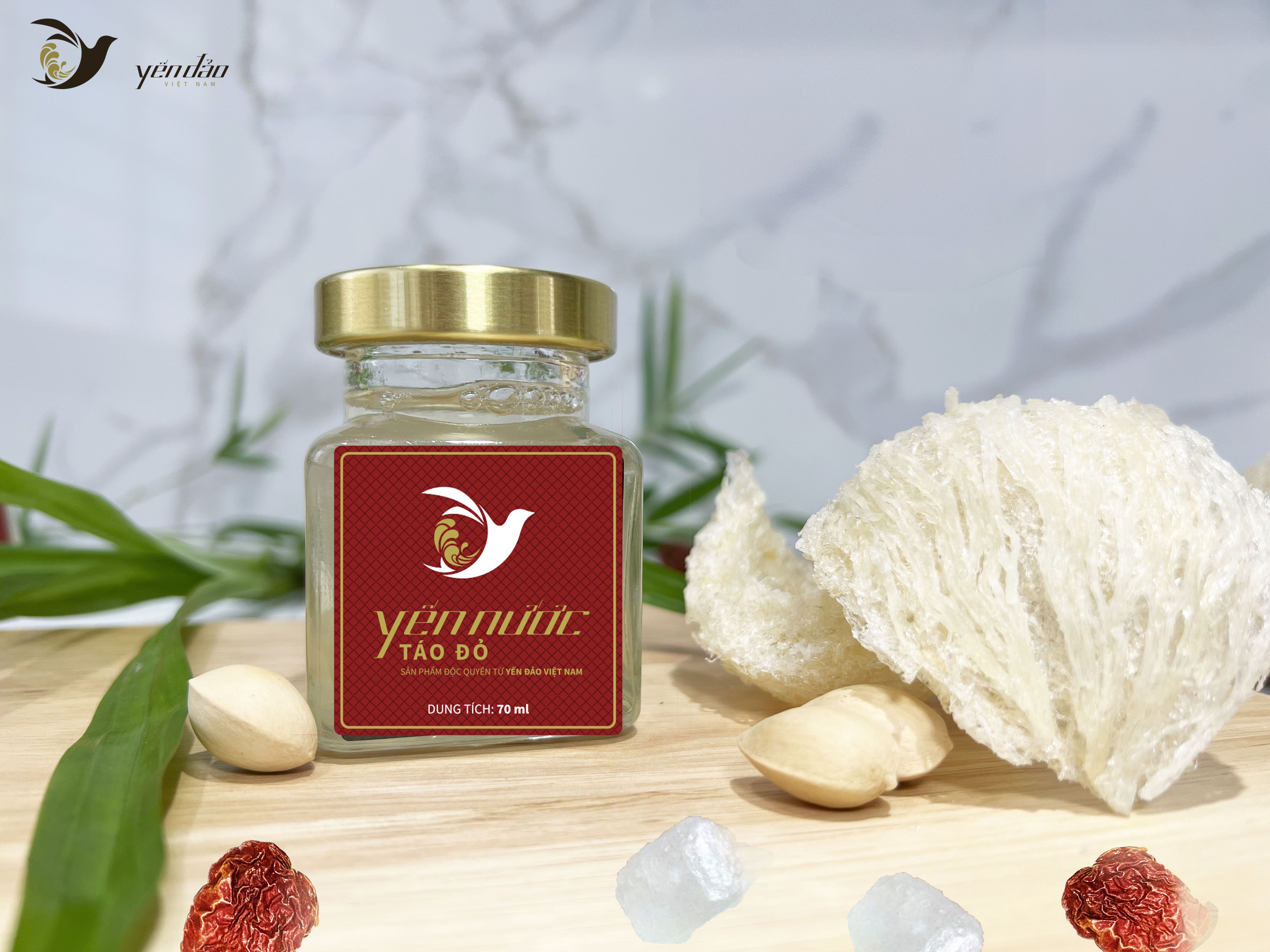 Yến nước táo đỏ 